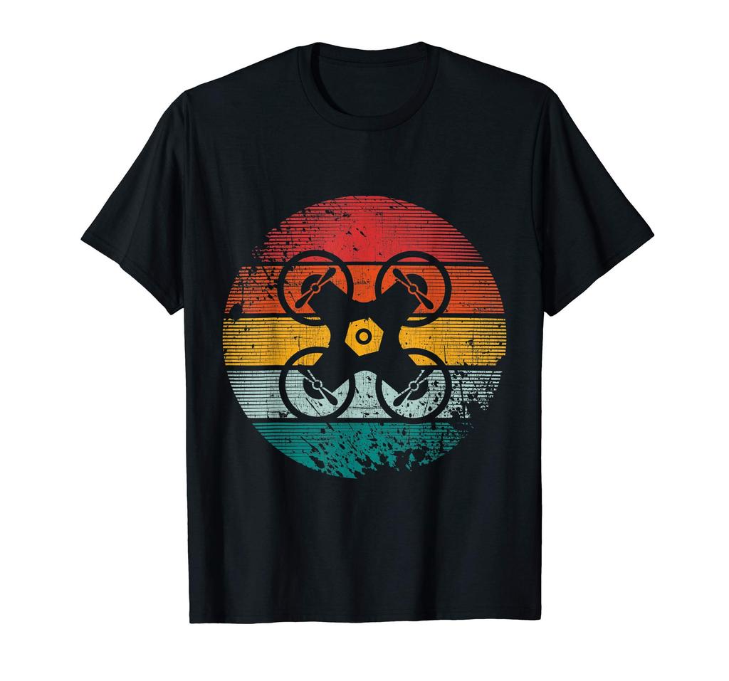 RC Drone Drone Quadcopter Vintage Retro Gift T-Shirt