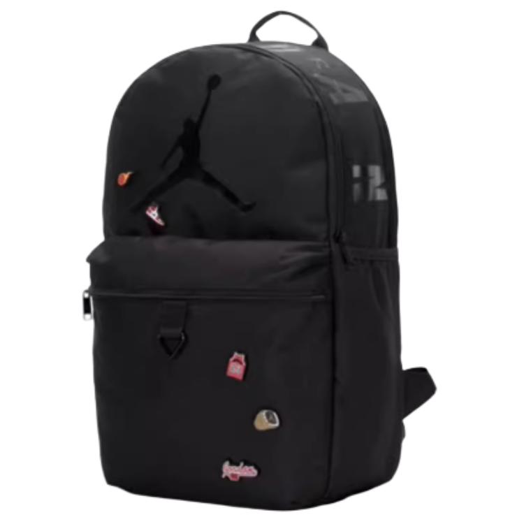 New Jordan Polyester Backpack Regular Unisex Black JD2423004AD-001