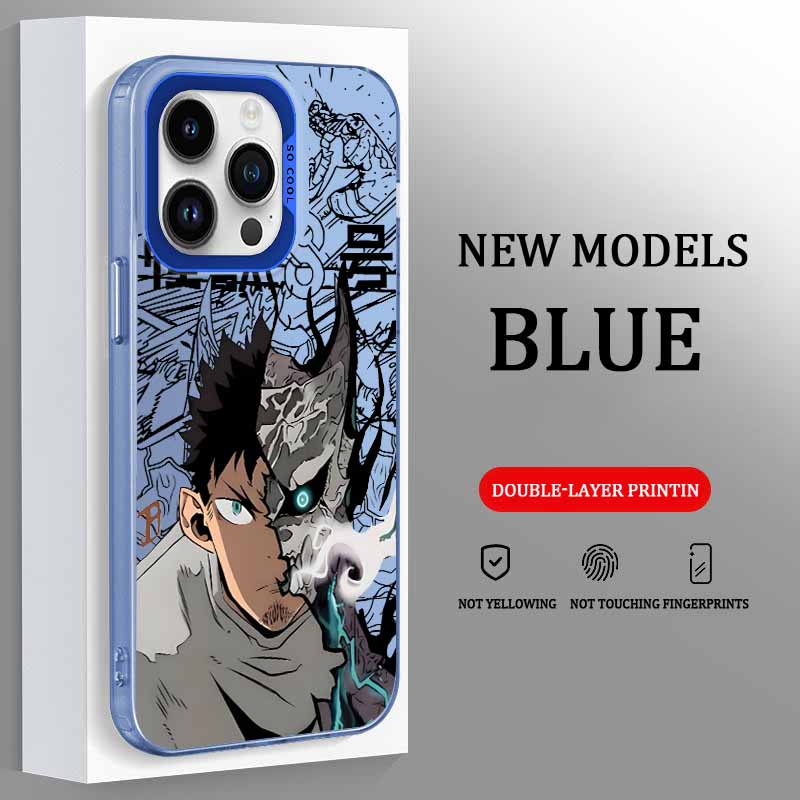 Anime Kaijus No. 8 Phone Case For iPhone 17 17e 16e 16 15 14 13 12 11 mini Pro Max X XR XSMAX 8 7 Air Plus Anti Fall Matte