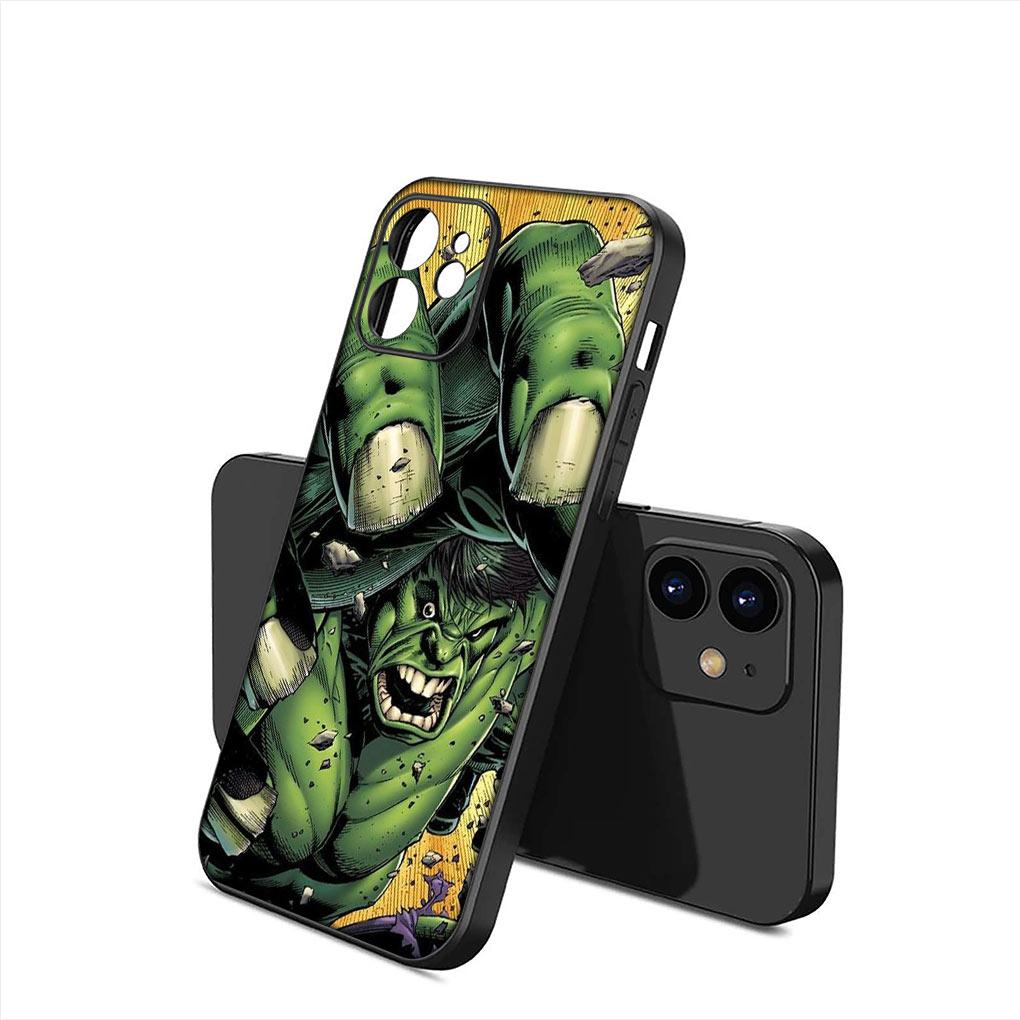 Thor Odinson Hammer Marvels Hulk Phone Cover Casing for Apple iPhone 15 14 Plus 13 12 Mini Pro Max XR + 13Pro 14+ 15+ Soft Case