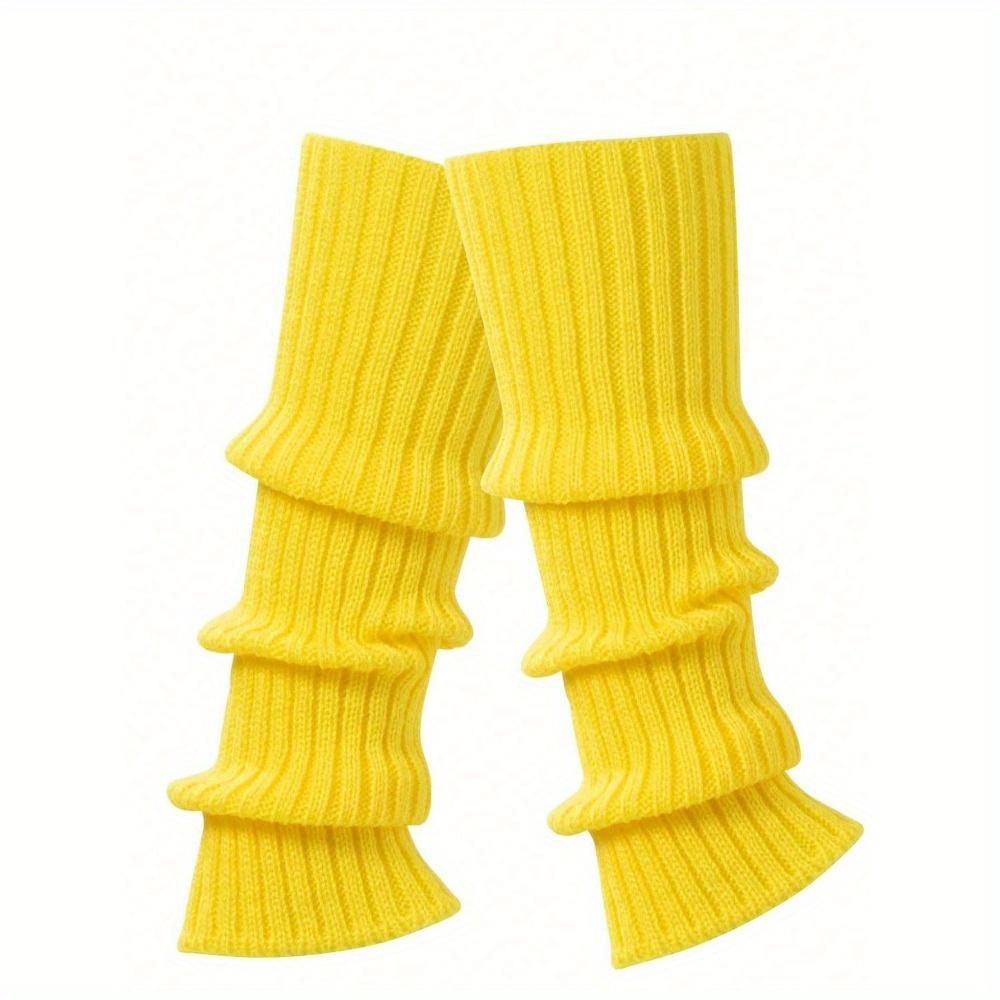 1 Pair Women'S Warm Leg Socks,Multi-Color Options for Festive Occasions,Casual Attire,Dance Accessories,Performance Wear