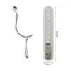 8/21 Leds Grow Light Full Spectrum Plant Lamp with Flexible Hose Indoor Greenhouse Phyto Lamp Flower Seedling Hydroponic Light