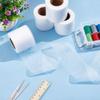 4 Rolls 109.4 Yards Scrap Tape Waste Fabric Scraps Tape 2.56 Inch Fusible Batting Tape Adhesive Hemming Tape White Seam Tape Fusible Sheer Tape for