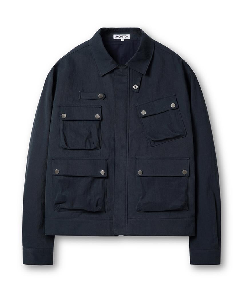 Accustom Utility Pocket Cn Jacket / Navy