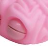 Simulation Pink Brain Squeeze Toy Stress Relief Popping Eyes Brain Sensory Toy Decompression Stress Ball Realistic Brain Fidget