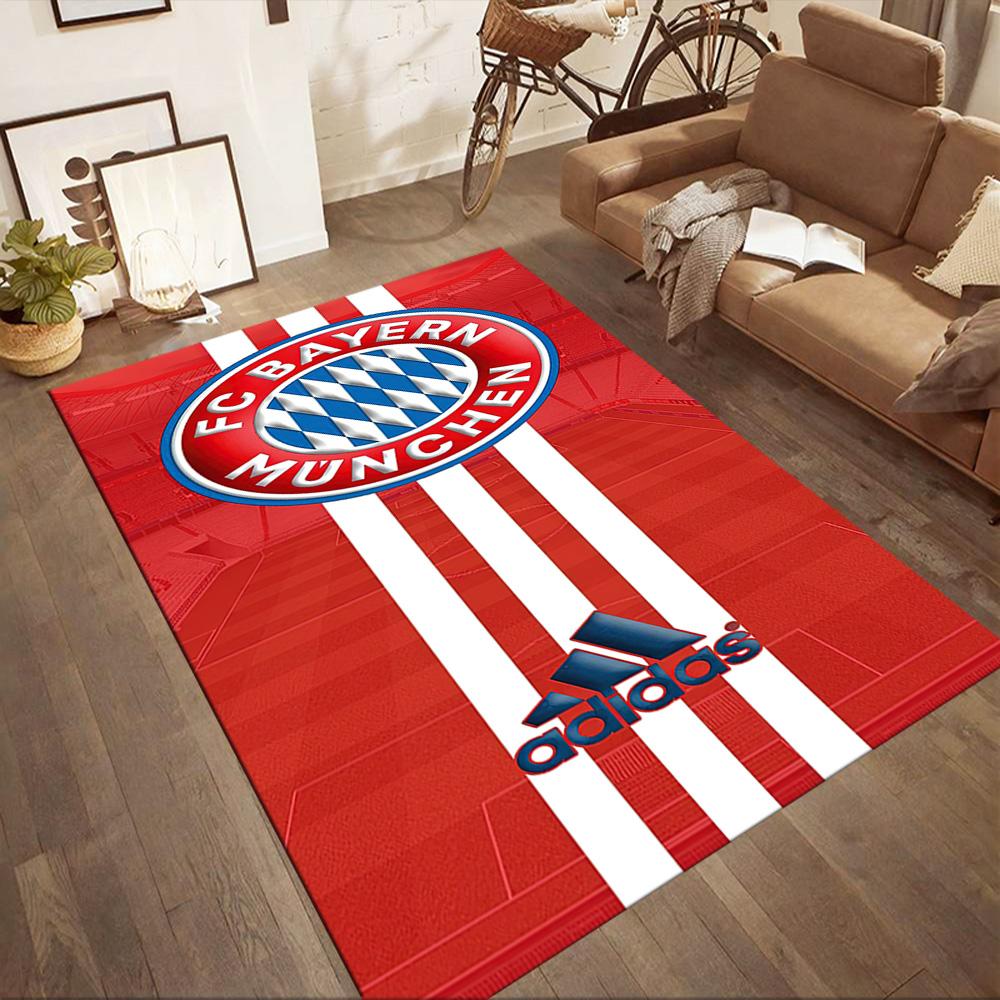 Bayern Munich Floor Rug Office Rug Perfect for Bedrooms Balcony Game Room Entryway Antislip Carpet Decorate Offices