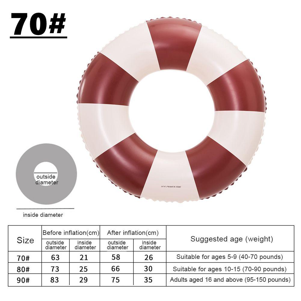 Inflatable Swim Ring PVC Swimming Ring Summer Floating Rings For Children Kids Adult Swimming Circle Pool Float Water Park Toys