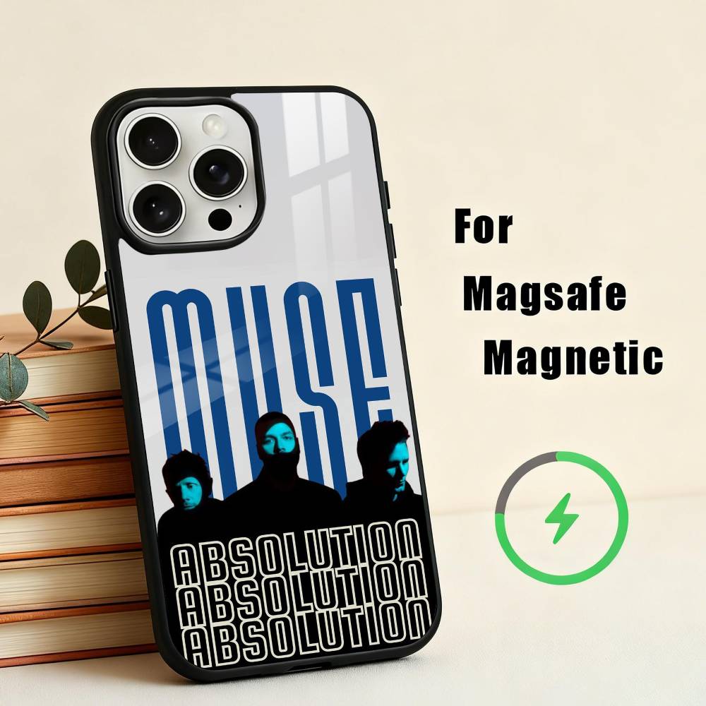 M-Muse B-Band Album   Phone Case For iPhone 17,16,15,14,13,12,Plus,Pro,Max for Magsafe Magnetic Wireless Charging