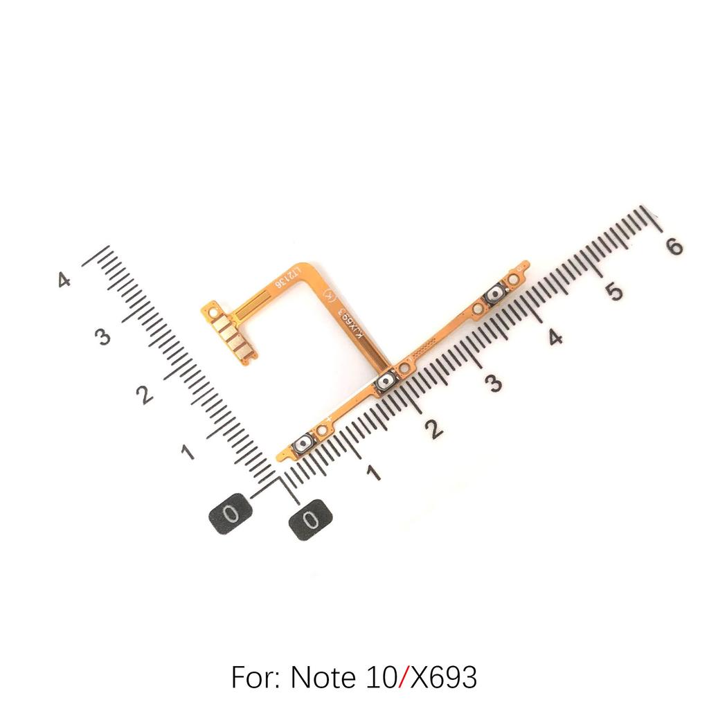 For Infinix Note 7 8 10 Note11 Note12 Note30 X690 X692 X693 X695 X663 Power Button Volume Flex Cable OnOff