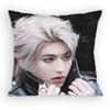KUN Cai Deadman Pillow Case Sofa Living Room for Bedroom Car Headboard Backrest Cushion Square Cushion Nap Time