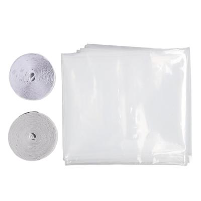 Window Cover Insulating Film Cuttable Hook And Loop Thicken Reusable Winter Cold Protection Film