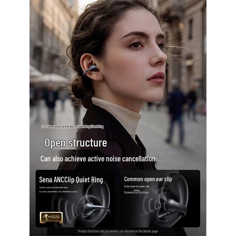 SANAG ANC Clip-on True Wireless Bluetooth Earbuds