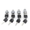 Cam Cylinde Cupboard Drawer Mailbox With 2 Plastic Keys Padlock Locker Furniture Hardware Pannlart