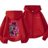 Rapper Theodora Mega Bbl Bad Boy Lovestory Zipper Hoodie Men Women Fashion Hip Hop Zip Up Sweatshirt Men's Vintage Zip Up Jacket