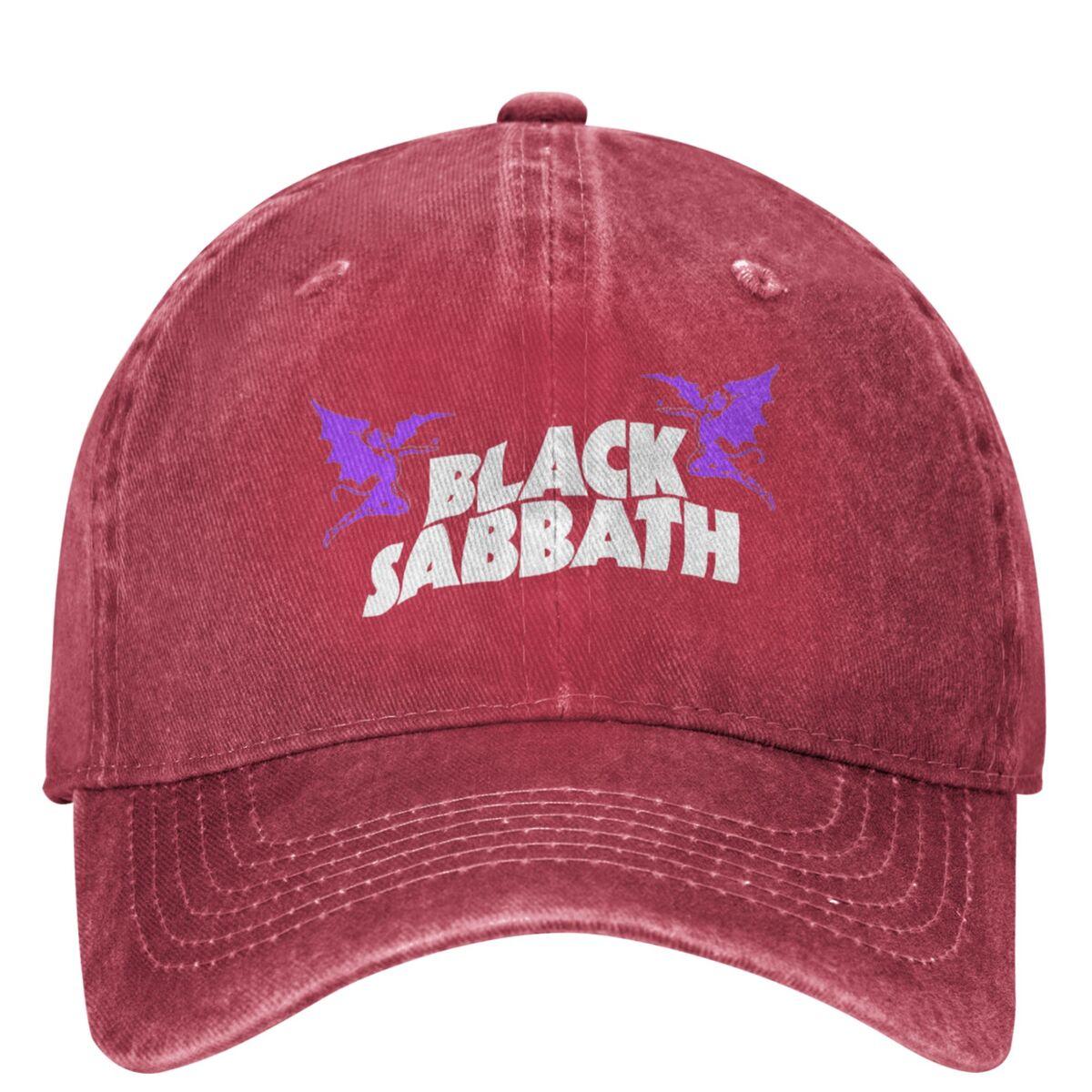 

Британская Бейсболка Black Sabbaths Рок-группа Пара Женская Защита от солнца Тракер Летний Теннис Скейт Бейсболки One Size