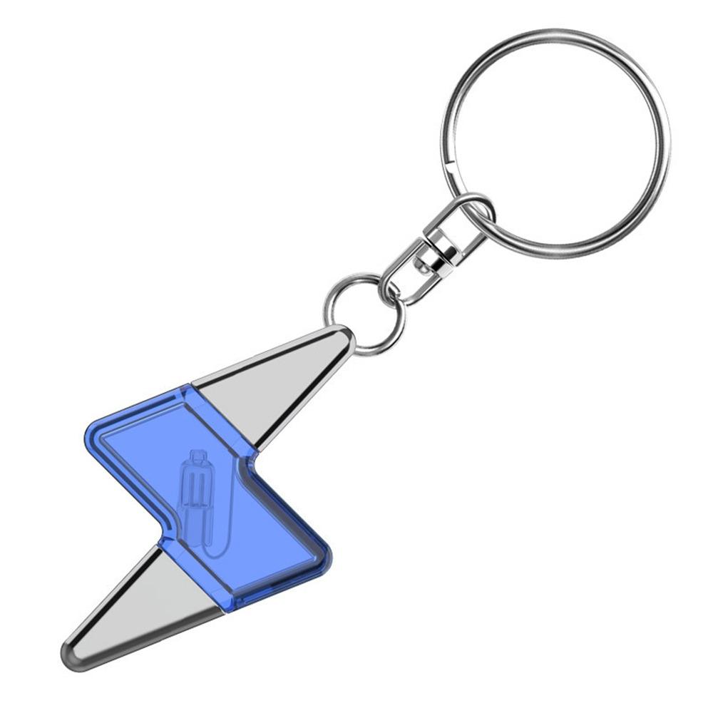 Durable Portable Anti-Static Keychain Discharge ABS Plastic Electrostatic Discharger Universal Static Eliminator Winter