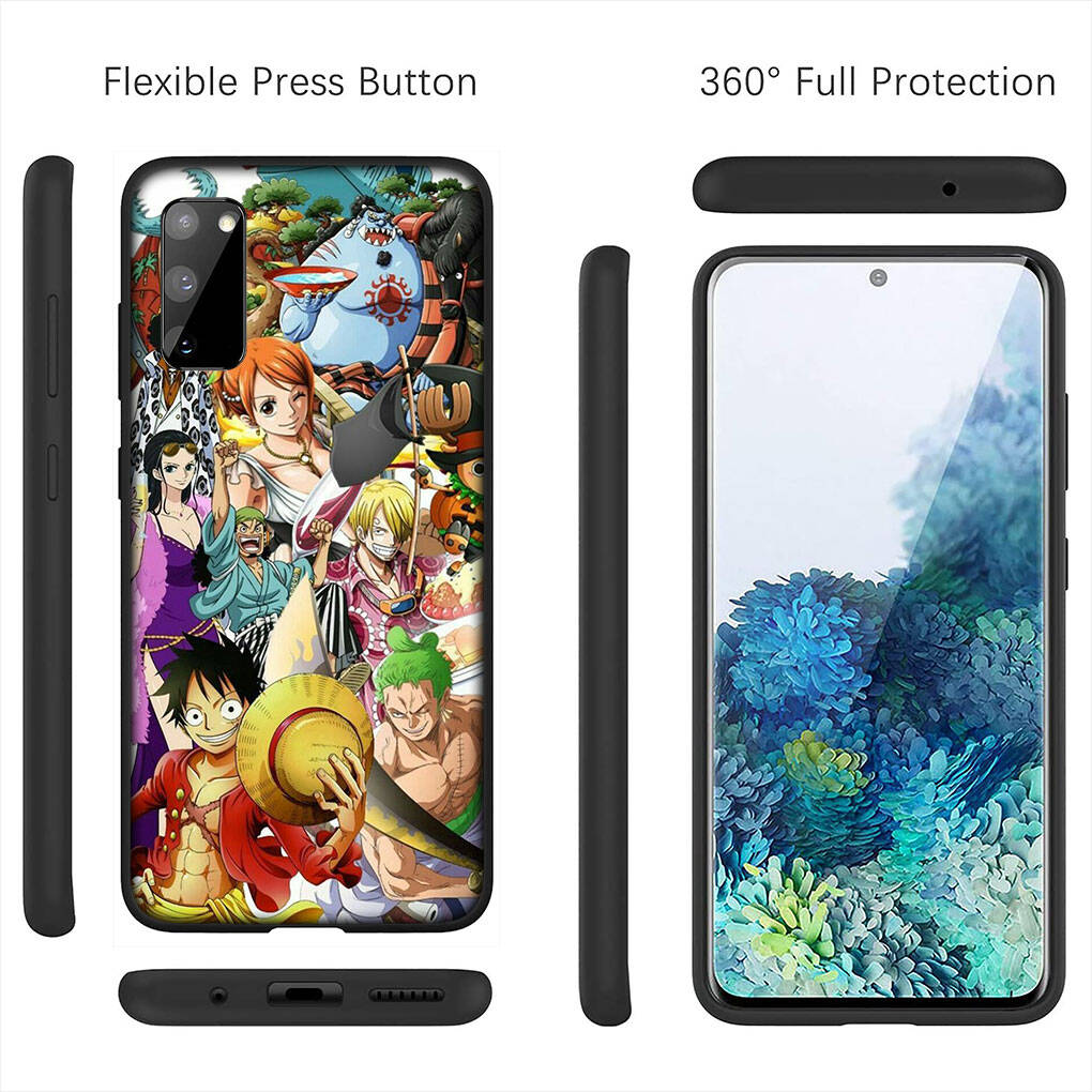 Cover for iPhone 17 16 15 Xiaomi Poco X7 Redmi Note 14 13 12 11 Pro Max 16e Samsung Galaxy S25 S24 S23 OPPO Huawei Sanji Luffy One Piece Phone Case