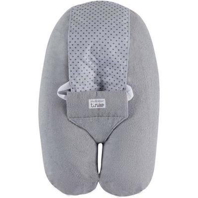 Multirelax Sponge Multifunctional Pregnancy and Breastfeeding Pillow - Removable Cover - Made In France - 78x44cm Grey
