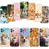 Cute Corgi dog Case for Motorola G10 G20 G04 E30 E40 E22 E20 E13 E15 G22 G23 G05 G75 G35 G55 E22S E7 G6 G7 G8 G9 Plus Power Play