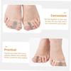 Bunion Corrector for Women 4pcs Double Hole Toe Separators Ergonomic Alignment Breathable Fabric