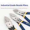 Diagonalschneider 5/6 Zoll Abisolierwerkzeug Seitenschneider Kabelentgrater Kneifzange Elektriker Heimwerker Reparatur Handwerkzeuge