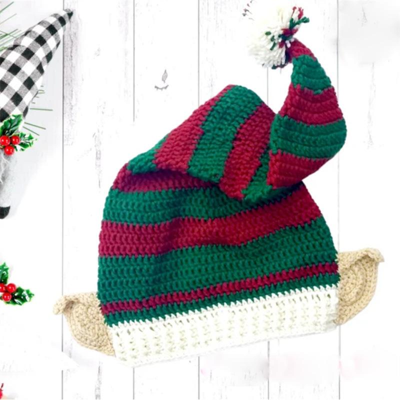 New Handmade Crocheted Unisex Pullover Hat, Fashionable Street Style Beanie Hat for Adults