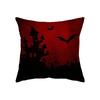 Halloween-themed Decorative Pillowcase, Cross Haunted House, Office, Living Room, Sofa, Car