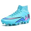A pair of 2025 football shoes, women's broken nails, high-top training shoes, boys and teenagers, student competition, spike sneakers