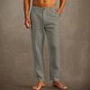 Men's Cotton And Linen Color Casual Trousers Long Pants