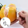 Oranžový otvírák Design s malou čepelí Úspora práce Protiskluzový loupání ovoce Nerezový kroužek Granátové jablko Citrus Pomelo Zester Kuchyňské potřeby