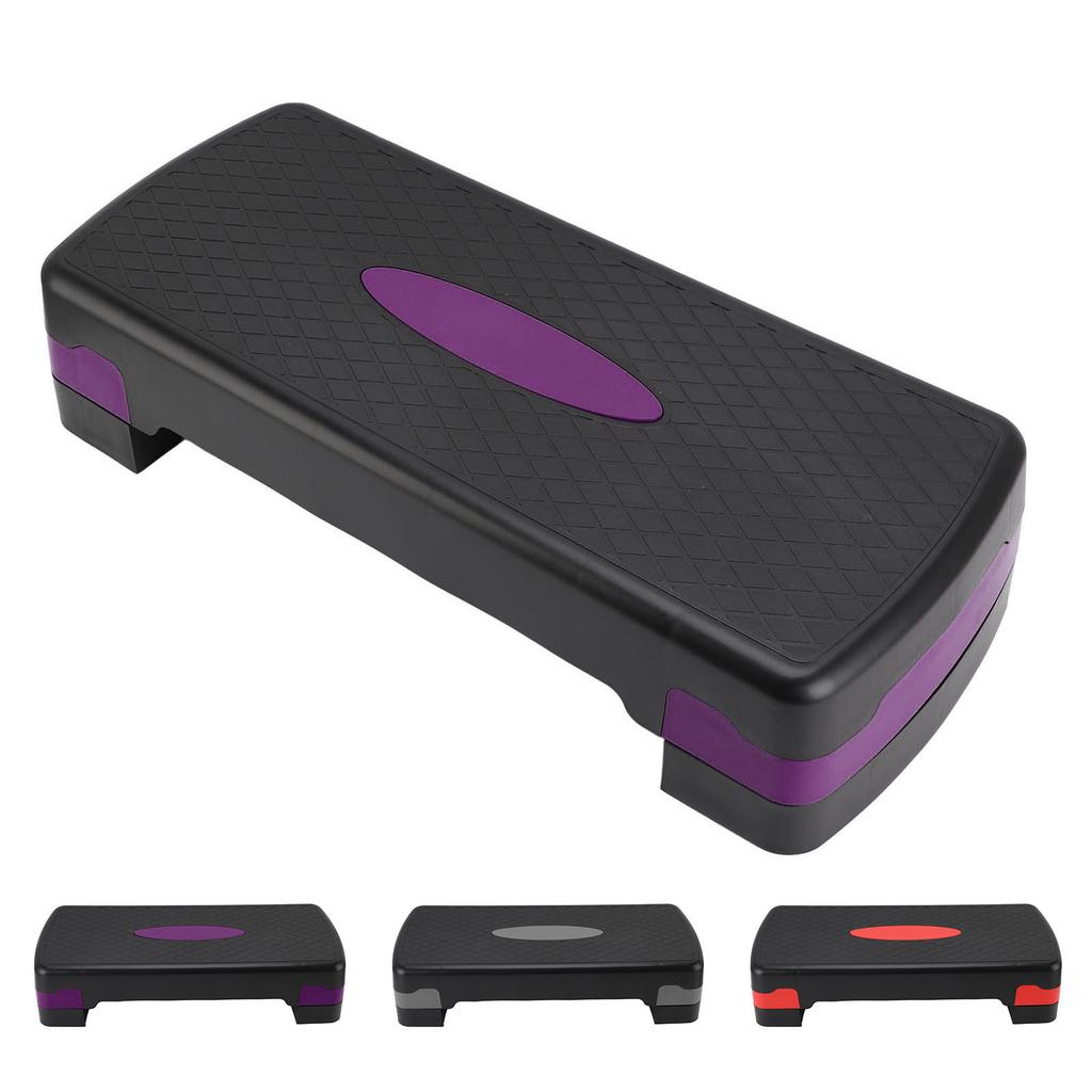 Exercise Step Platform ABS Adjustable Height Exercise Stepper for Aerobic Workout