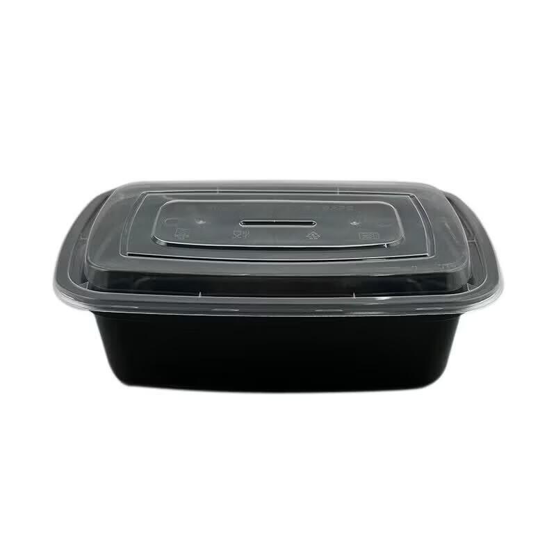 Disposable Rectangular Food Containers with Lid