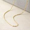 Yellow Gold K18 18K 35cm Choker Necklace for Women [PRECIOUS JEWELRY]