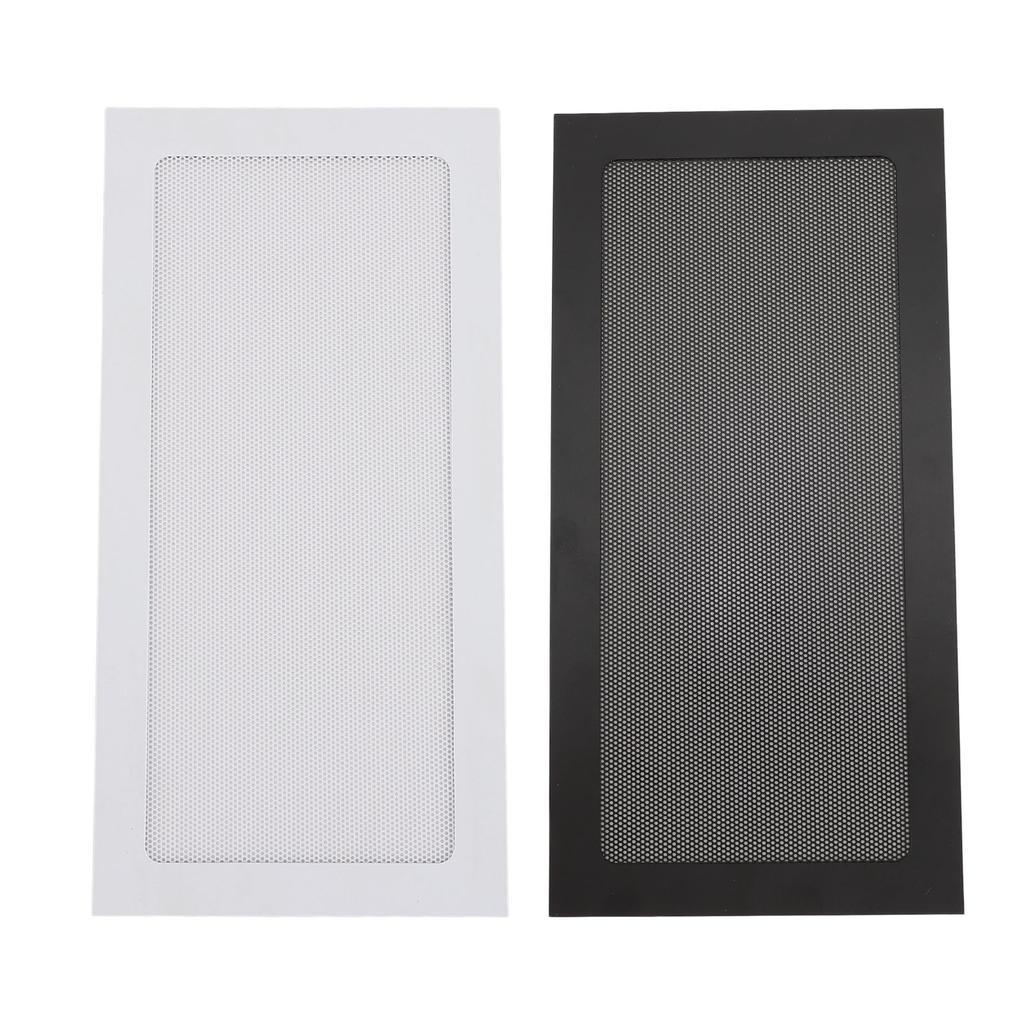 2 Stück Computer-Kühlerlüfter Staubfilter Magnetrahmen PC-Lüfter Staubgitter PC-Kühlerfilter Feines Gitter PVC