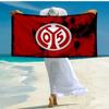 1 Stück Mainz Fußballwappen Strandtuch - Weiche, Saugfähige Mikrofaser, Leicht, Ideal für den Strand, Partys, Reisen, Camping Fanartikel