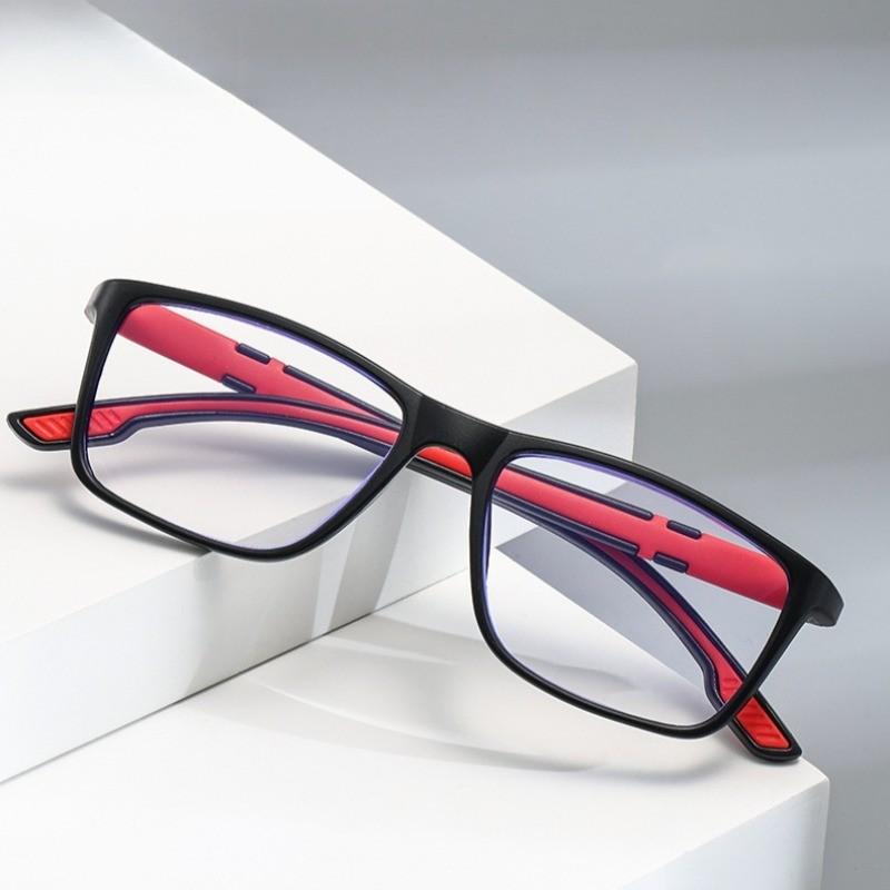 8PCS Ultra Light Pochromic Reading Glasses for Men Color Changing Presbyopia Glasses Anti Blue Light Far Sighted Glasses