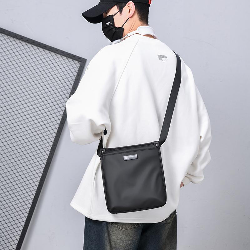 Geantă de umăr pentru bărbați, impermeabilă, cu mai multe straturi, cu capacitate mare, pentru afaceri