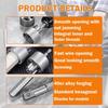 Integrated Internal & External Pipe Threading Tool (1/2'' & 3/4'' Dies)–Electric Drill Compatible Pipe Threader Plumbing Repair