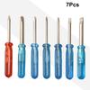 Versatile 7 Piece Screwdriver Set for Toy and For Small Item Disassembly