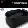 Breathable Sports Shoe Storage Case Water Resistant Zippered Canvas Footwear Organizer with Reinforced Handles