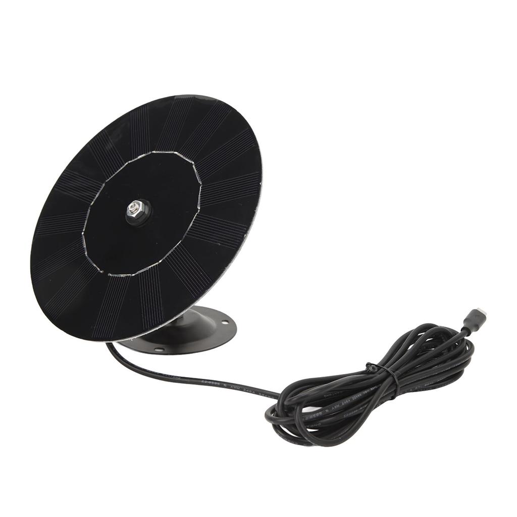 RV Solar Panel Mono High Effcient Solar Battery Charger Panel with Bracket 3 Meters Charging Cable for RV Outdoor