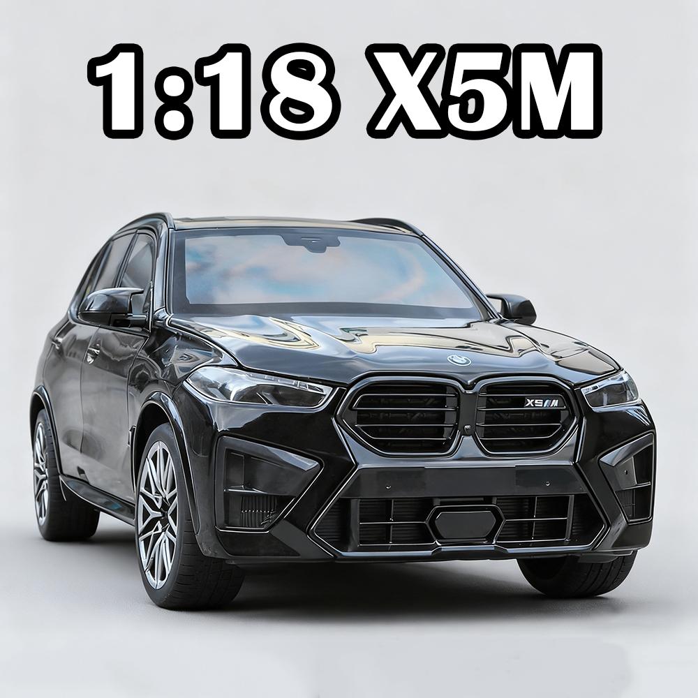 1:18 X5M Honda Accord Car Toys Alloy Diecast Models Shock Absorption Doors Opened Front Wheel Steering Vehices Desktop Ornament akf256
