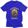 ADHS Würfel für Konzentration Katze Rollenspiel T-Shirt für Männer Reines Baumwoll-T-Shirt Streetwear Kurzarm-T-Shirt Kleidung