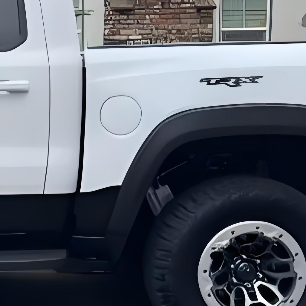 1Pc 3D Metal Logo Car Rear Trunk Side Fender Emblem Badge Decals Sticker Suitable for Tyrannosaurus Pickup Truck modification