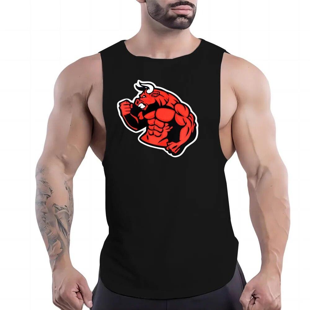 Freizeit Ärmelloses Shirt Basketball Outdoor Mode Atmungsaktive Vier Jahreszeiten Schnell Trocknend Y2k Sport Fnaf Gym Kleidung Männer Tank Top
