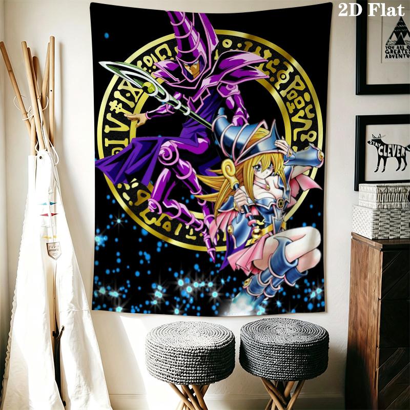 Yu-Gi-Oh! Wandteppich Ästhetisches Wandbehang Gedruckter Stoffdecke Dekorative Wandteppiche für Schlafzimmer Wohnzimmer Heimdekoration