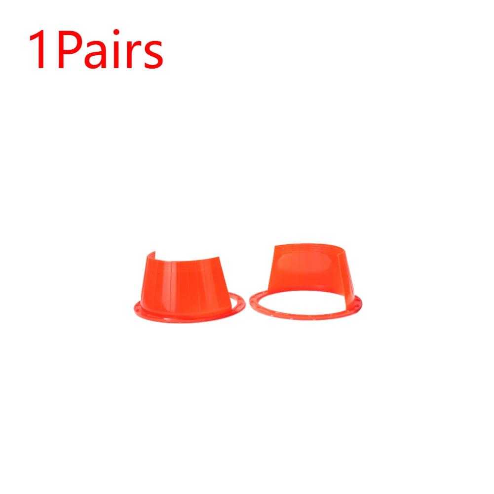 1-2Pairs Car Audio Refit Speaker Waterproof Cover 6.5Inch Audio Rust Protection Pad Speaker Waterproof Cover Universal Auto Part