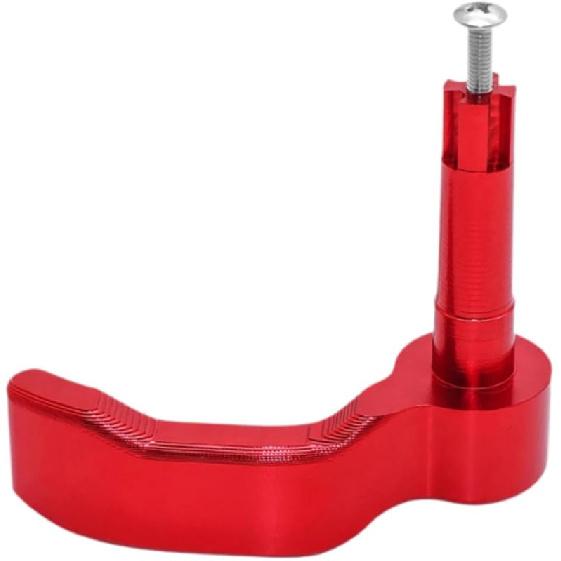 Thumb Throttle Control Lever Black Aluminum Easy to Install Premium Repair Part Sturdy ATV Accessories Assembly for ATV, Orange