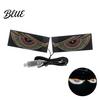 Plug-in Car LED Light Eyes Light USB Powered Atmosphere Lamp Multi-mode High Brightness Decor Dynamic Display Decorative for SUV Truck Windshield