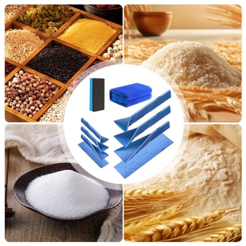 Polygons Flat 3-in-1 Measuring Spoons, Polygons Foldable Magnetic Measuring Spoons, Flat Kitchen Gadgets for Scooping Cooking Baking Liquid Ingredient